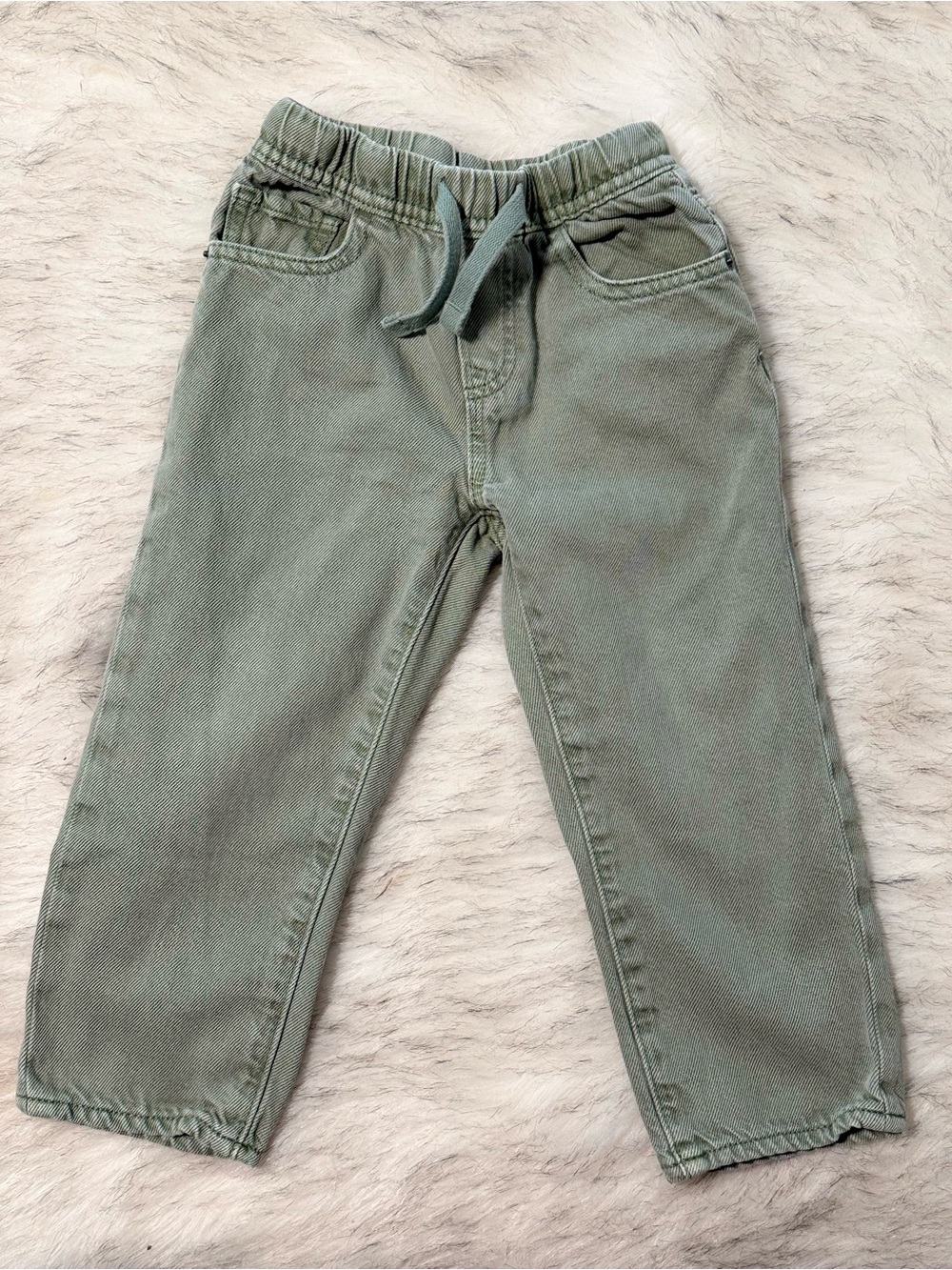 GAP Kids Sage Green Pull-On Pants
